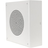 Quam SYSTEM 1VP 8&quot; Vandal-Proof Wall Mount Square Speaker 5W-25/70V White