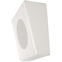 Quam SYSTEM 2 8&quot; Wall Mount Slanted Speaker 5W-25/70V White