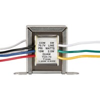 Quam TCH70 10W-70V Low-Loss Extended LF Speaker Line Matching Transformer