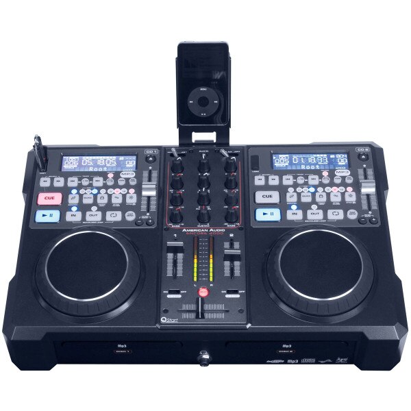 American Audio Encore 2000 DJ Dual MP3/CD Media Player, Mixer