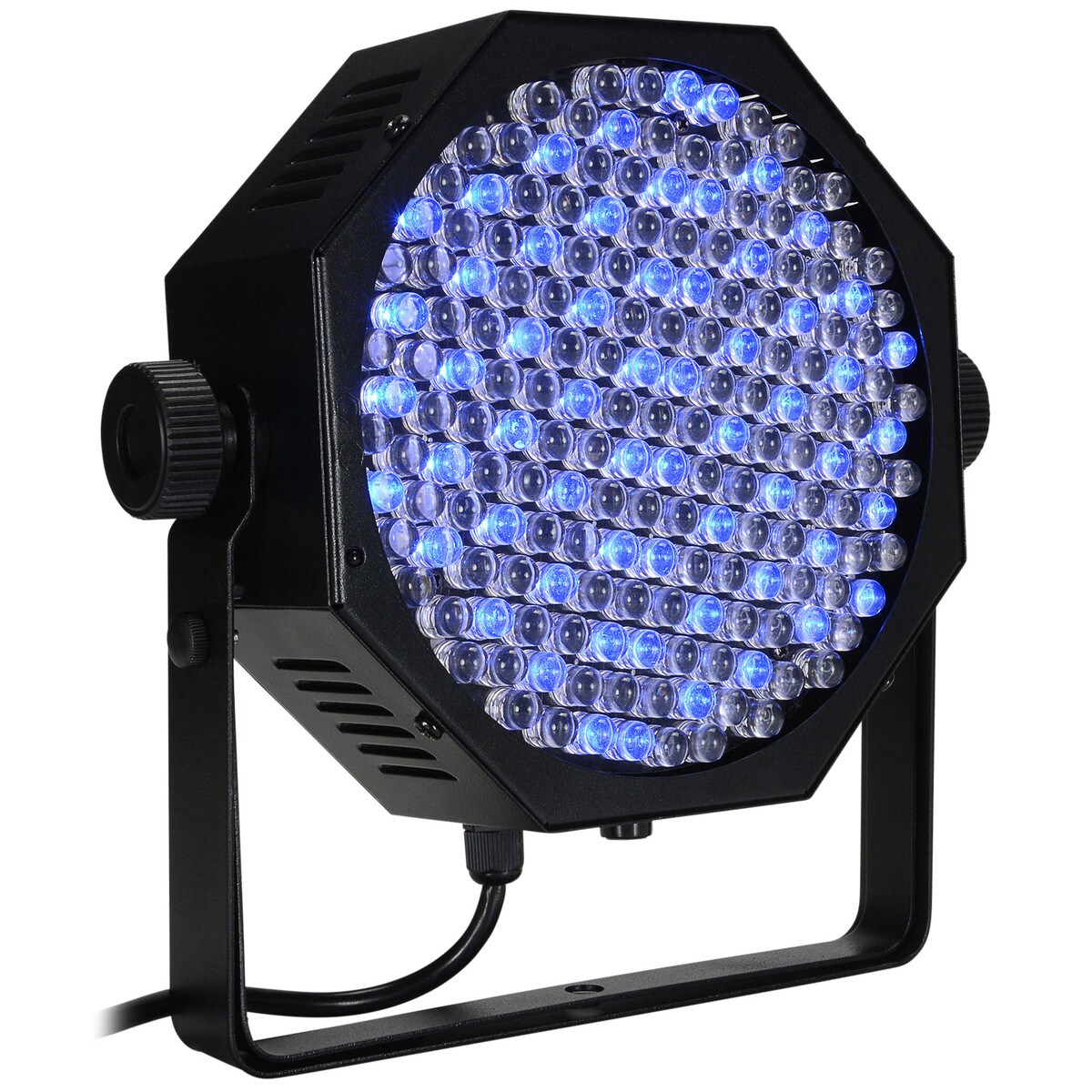 talent lp64led flat slim par 64 led light fixture dmx controllable with remote 181 leds