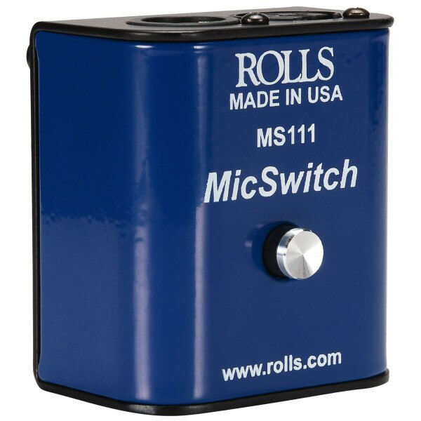 Rolls MS111 Configurable Professional Microphone On/Off Switch