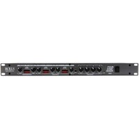 Rolls RM64 Rack Mount 4 Zone Line Mixer w/Paging 1U