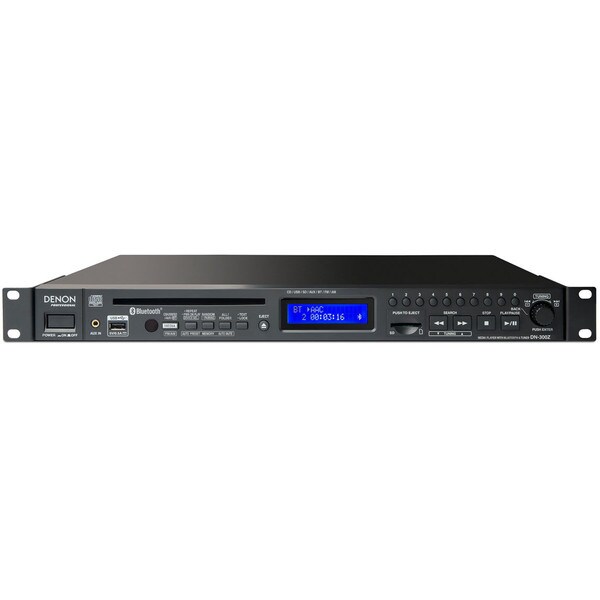 Denon DN300Z Rack Mount CD / SD / USB / Bluetooth / AM / FM Media Player