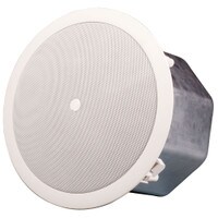 Yorkville C165W Coliseum Mini Series 6&quot; Coaxial Ceiling Speaker 70V - White