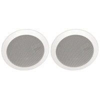 Yorkville CM5/70 Coliseum Mini Series 5&quot; Round Ceiling Speaker 70V / 8 Ohm - Pair White