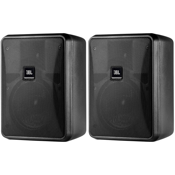 ubrugt Velkommen vaccination JBL Control 25-1 5" 2-Way Indoor/Outdoor Speaker Pair 70V / 100V / 8 Ohm -  Black