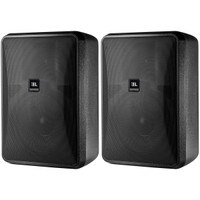 JBL Control 28-1 8&quot; 2-Way Indoor/Outdoor Speaker Pair 70V / 100V / 8 Ohm - Black