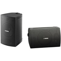 Yamaha VS4 4&quot; 2-Way 70V / 100V Surface Mount IPX3 Speaker Pair - Black