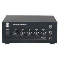 Pyle PCM20A 20 Watt Mixer-Amplifier w/25 &amp; 70 Volt Output