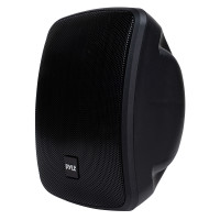 Pyle PDWR445TB 3.5&quot; On Wall / Patio Commercial Speaker Black 8 Ohm / 70V