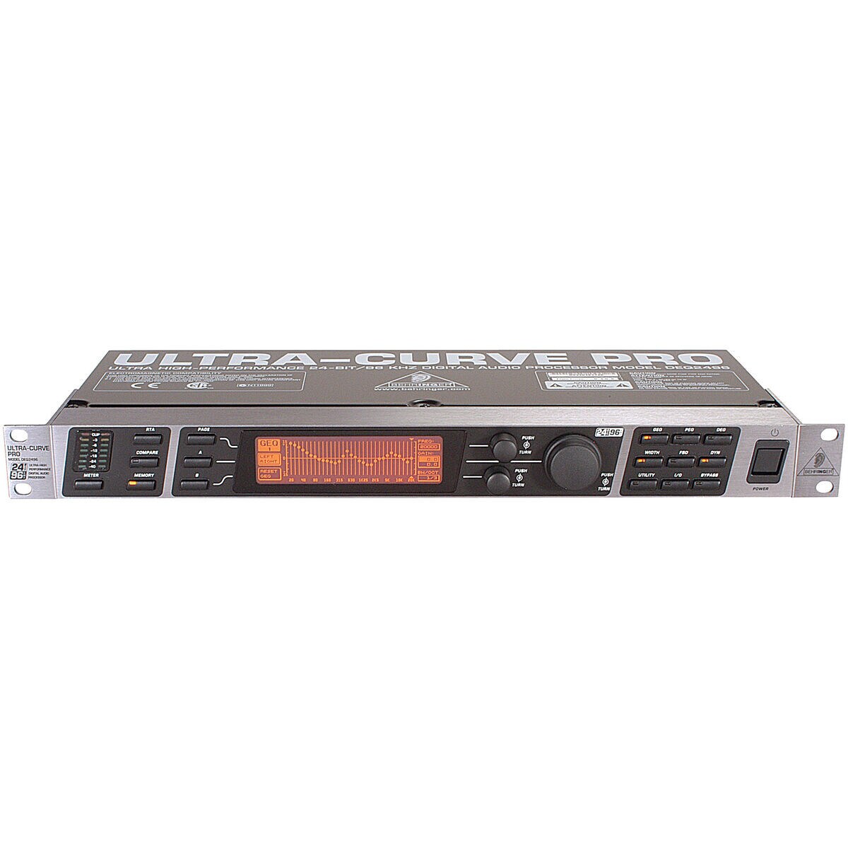 Regulatie Inwoner Denemarken Behringer DEQ2496 Ultracurve Pro Digital EQ/RTA