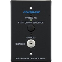 Furman RS-2 System Control Panel with Momentary Key Switch