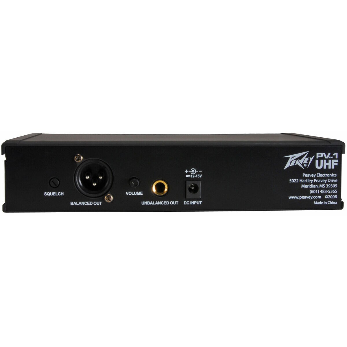 Peavey Pv 1 U1 Bl 906 000 Mhz Uhf Lavalier Wireless Microphone System