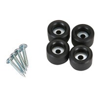 Peavey Small Rubber Feet 1&quot; Dia. x 5/8&quot; H Set of 4