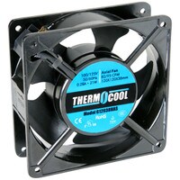 Thermocool 110 VAC Muffin Cooling Fan 120 x 38mm Sleeve Bearing 82 CFM