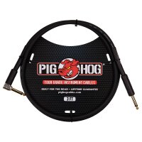 Pig Hog Tour Grade Instrument Cable Right Angle 3 ft.