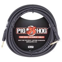 Pig Hog Tour Grade Instrument Cable Right Angle 18.5 ft.