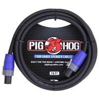 Pig Hog Tour Grade Speaker Cable 14/2 AWG speakON to speakON 10 ft.