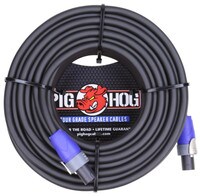 Pig Hog Tour Grade Speaker Cable 14/2 AWG speakON to speakON 100 ft.