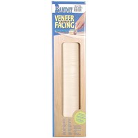 Band-It White Ash Veneer 24&quot; x 96&quot; Paper-Backed