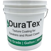 Acry-Tech DuraTex White 1 Gallon Spray Grade Speaker Cabinet Coating