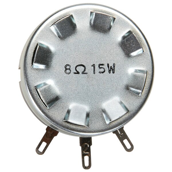 Speaker LPad Attenuator 15W Mono 3/8" Shaft 8 Ohm