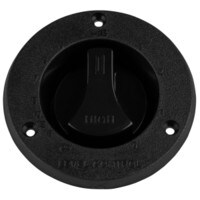 Recessed Speaker L-Pad Knob and Faceplate for 3/8&quot; Shaft