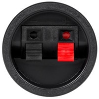 Round Pressfit Speaker Wire Terminal Cup Spring Type