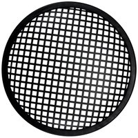 Parts Express 10&quot; Waffle Style Black Steel Speaker Grille with Rubber Edge