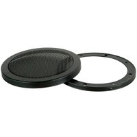 Steel Mesh 2-Piece Grille for 6&quot; Speaker Black
