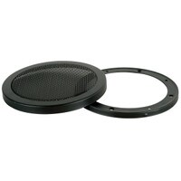 Parts Express Steel Mesh 2-Piece Grille for 6-1/2&quot; Speaker Black