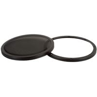 Steel Mesh 2-Piece Grille for 10&quot; Speaker Black