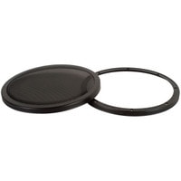 Parts Express Steel Mesh 2-Piece Grille for 12&quot; Speaker Black