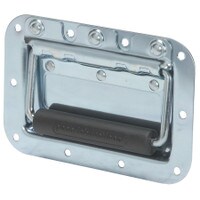 Penn-Elcom H7154Z Spring Flex Cabinet Handle PennBrite