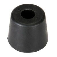 Penn-Elcom 9105 Rubber Cabinet Foot 1&quot; Dia. x 0.85&quot; H