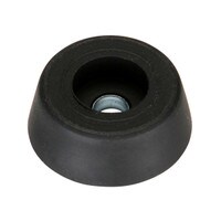 Penn-Elcom 9120 Rubber Cabinet Foot 0.88&quot; Dia. x 0.31&quot; H