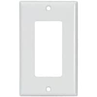 Leviton 80401-W 1-Gang Decora Wall Plate White