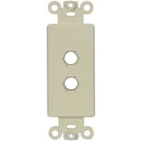 Decora Type Insert Two Hole Ivory