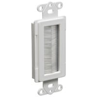 Arlington Industries CED135 Decora-Type Cable Entry Device w/ Brush-style Opening