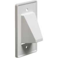 Arlington Industries CE1 Single Gang Reversible Low Voltage Cable Entrance Plate
