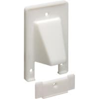 Arlington Industries CER1 Single Gang Reversible 2-Piece Low Voltage Cable Entrance Plate