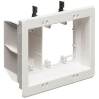 Arlington Industries TVBU507 3-Gang Recessed Power and Low Voltage TV Box