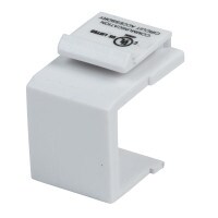 DataComm 20-3101-UWH Keystone Blank Insert Ultra White