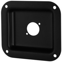 Penn-Elcom D0949K Dish One Neutrik D Black 4&quot; x 4-3/8&quot;