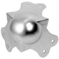 Penn-Elcom 1003 Large Ball Cabinet Corner PennBrite Finish