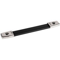 Penn-Elcom H1014N Extra Wide Strap Handle Nickel End Caps