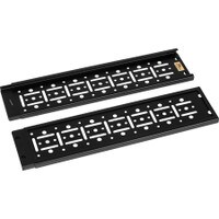 Middle Atlantic LBFR-1626-T Telescoping Front/Rear Lacer Bar 16&quot; - 26&quot; 2 Pack