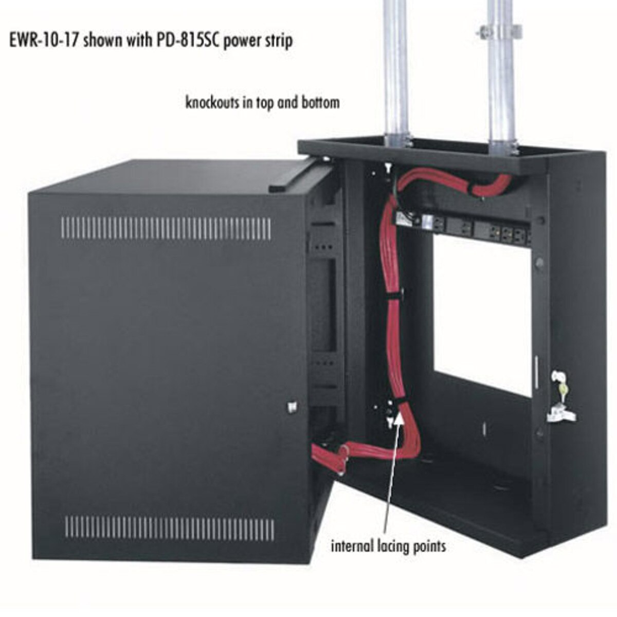 Middle Atlantic EWR-16-22 Wall Mount Rack Cabinet 16RU