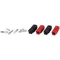 12-10 AWG Red/Black DC-H Hi-Amp Quick Disconnects 50A 2 Pair